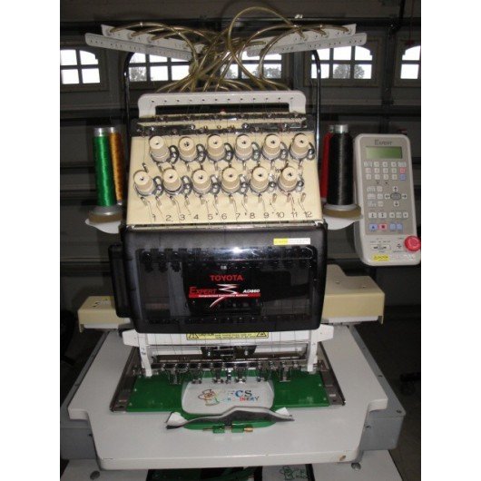 Toyota Expert ESP AD860 commercial embroidery machine
