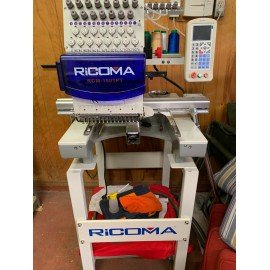 RCM-1501PT RiComa 1 Head 15 Needle Commercial Embroidery Machine